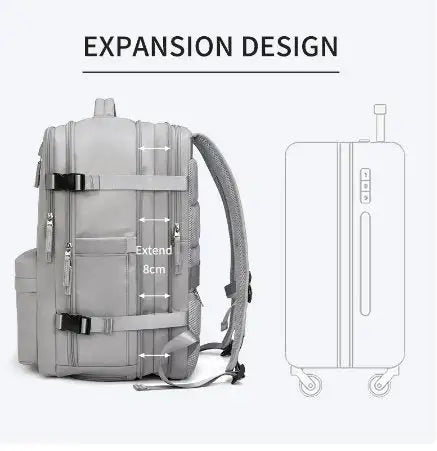 Her "Wish" Minimalist Travel Backpack