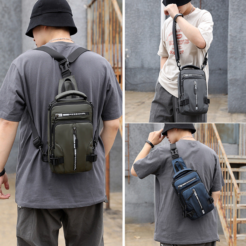 His "Wish" Crossbody Multifunctional Backpack