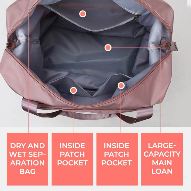 Her "Wish" Large Waterproof Beautiful Foldable Travel Bag