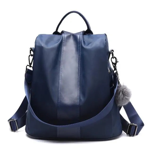 Her "Wish" Premium Leather Waterproof Backpack