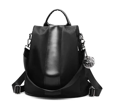 Her "Wish" Premium Leather Waterproof Backpack