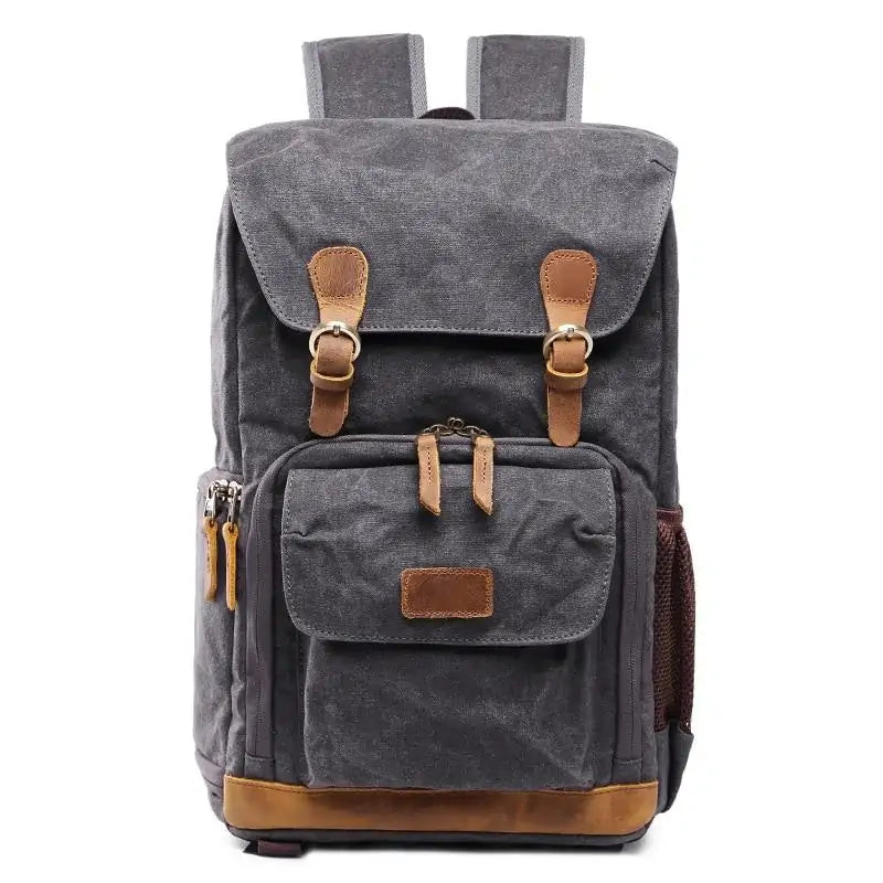 His "Wish" Deluxe Vintage Photographers Backpack