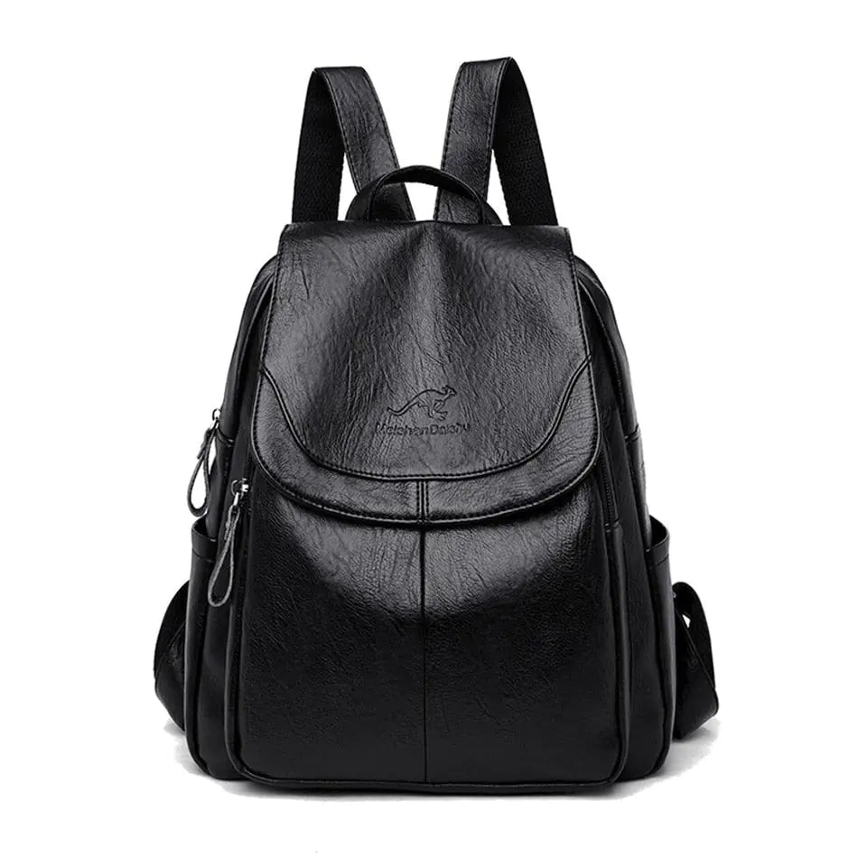 Her "Wish" Women's Vintage Leather Backpack - Aussie