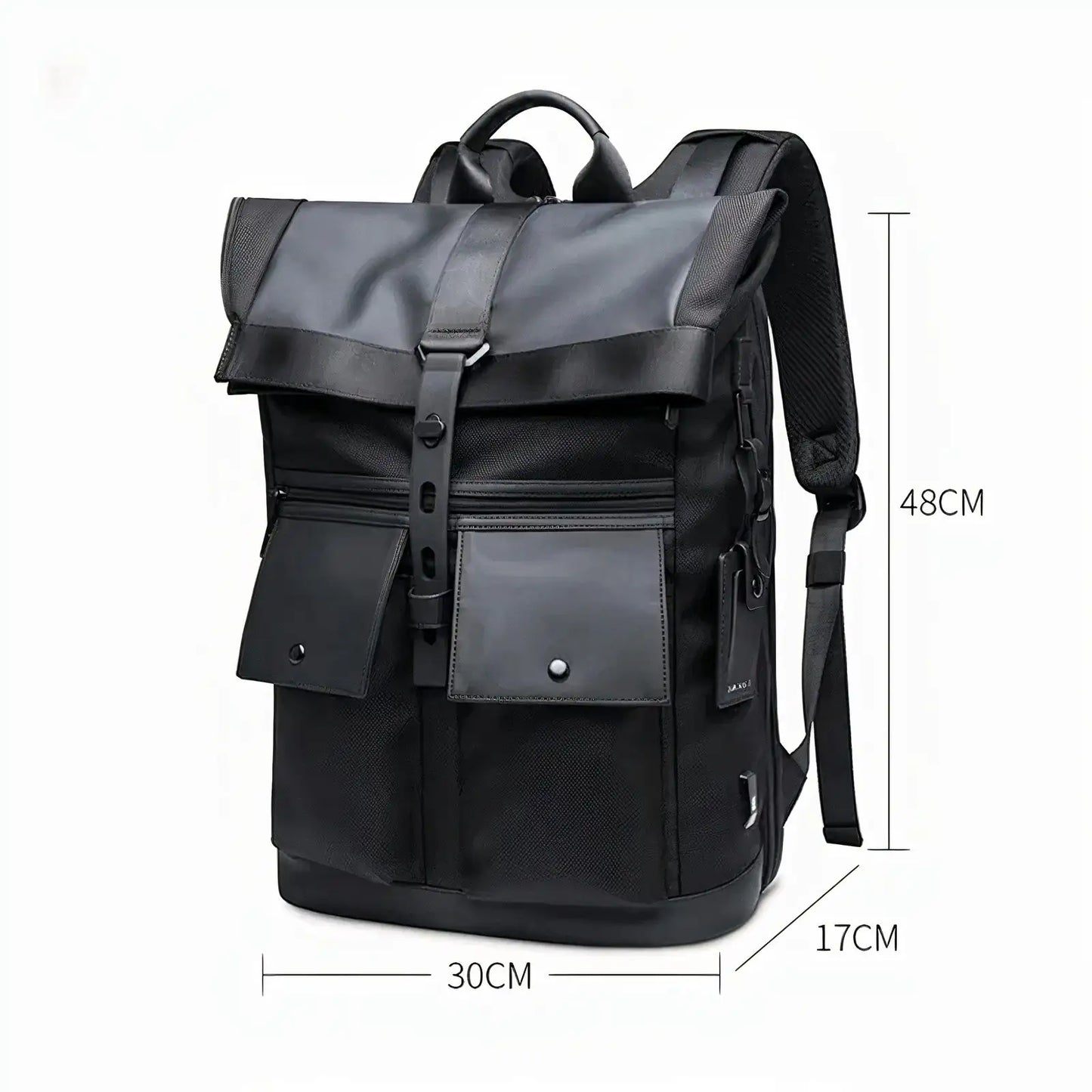 Her "Wish" Premium Black 25L Backpack