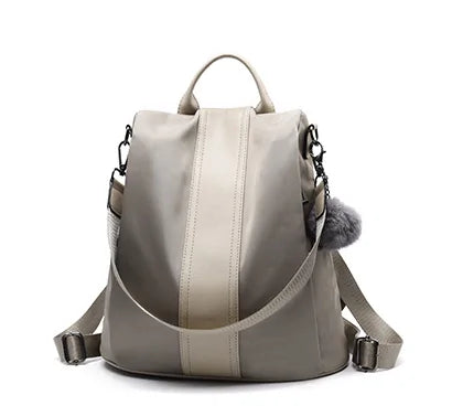 Her "Wish" Premium Leather Waterproof Backpack