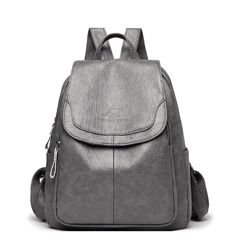 Her "Wish" Women's Vintage Leather Backpack - Aussie