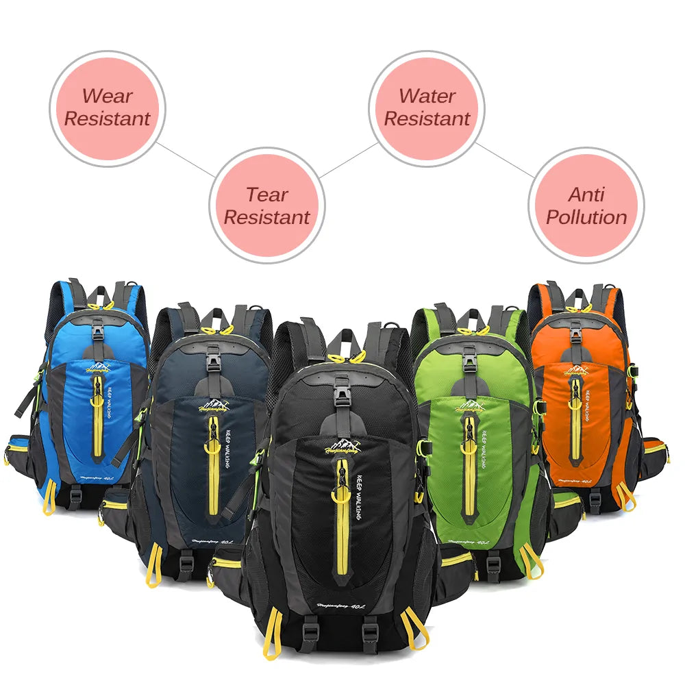 His "Wish" Waterproof Climbing Backpack