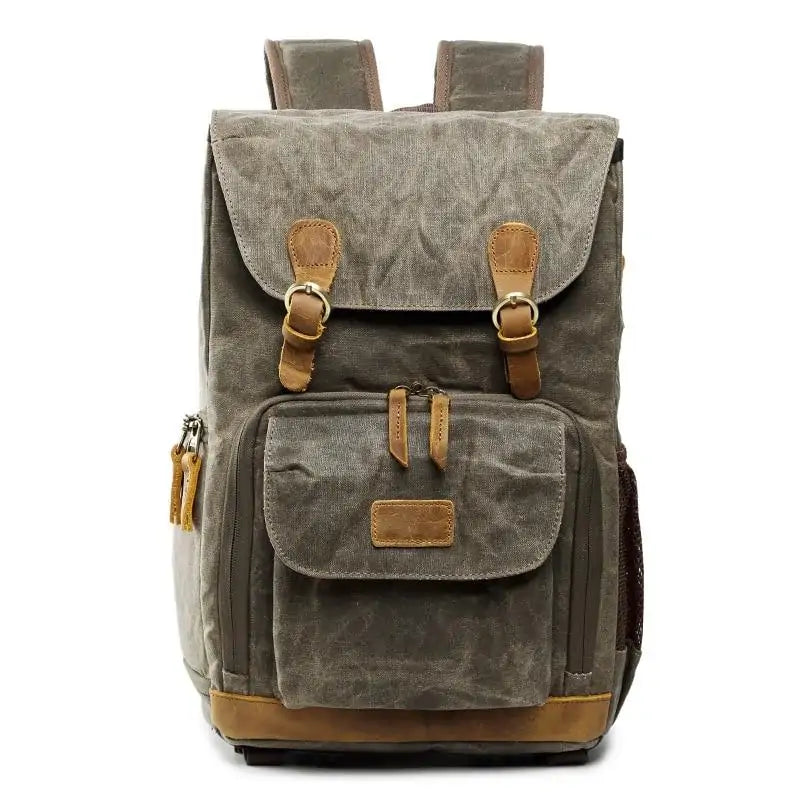 His "Wish" Deluxe Vintage Photographers Backpack