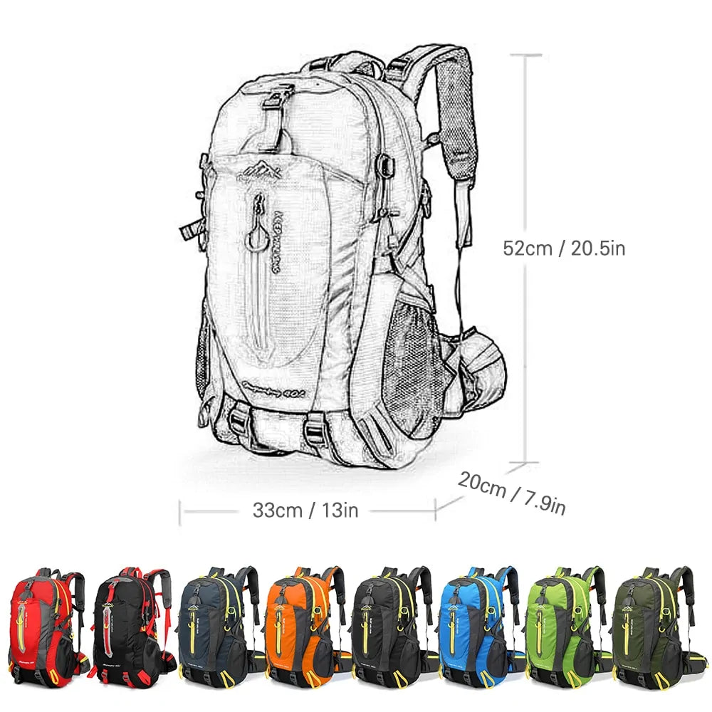 His "Wish" Waterproof Climbing Backpack