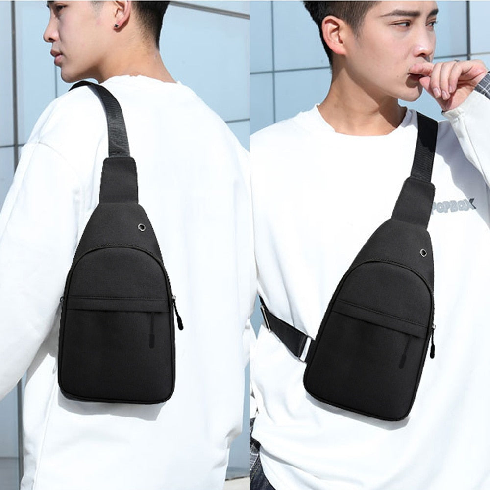 His "Wish"  Stylish Men Chest Bag