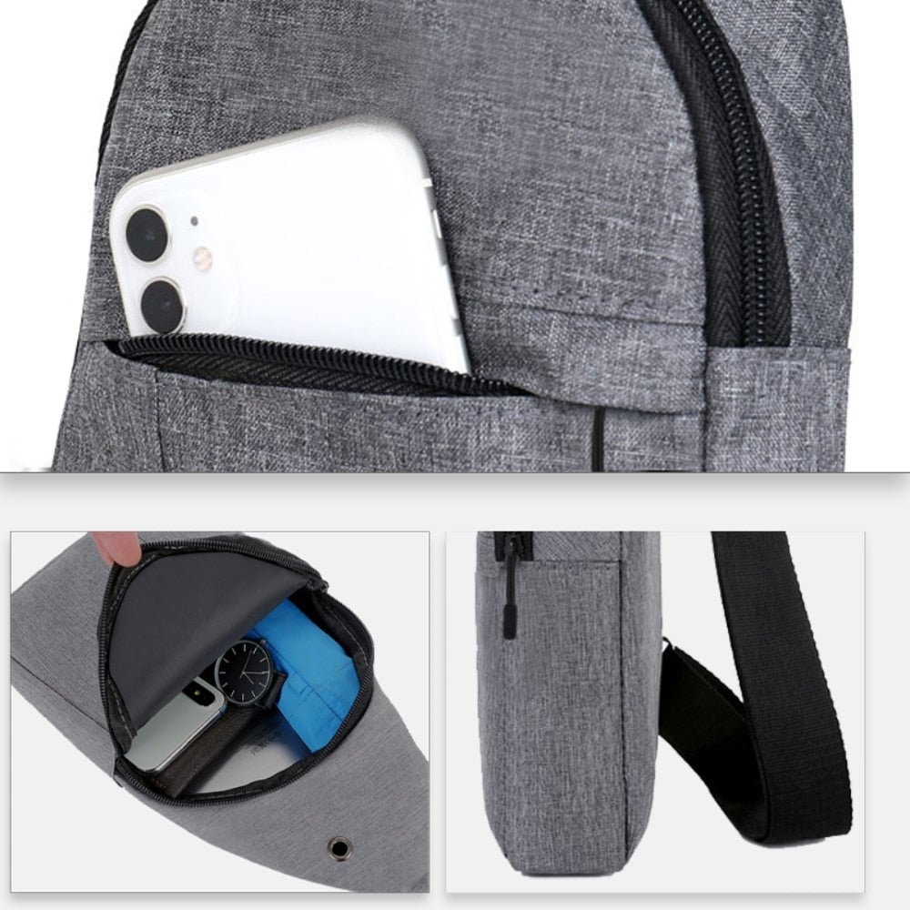 His "Wish"  Stylish Men Chest Bag